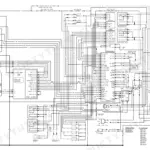 Mitsubishi FBC15N-FBC30LN electrical wiring diagram for contactor hydraulics