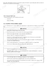 mitsubishi-fd40n1-variants-forklift-truck-operator-manual-99730-7a130-troubleshooting-146.webp Mitsubishi FD40N1, FD45N1, FD50CN1, FD50N1, FD55N1 engine stall troubleshooting and jumper cable safety procedures.