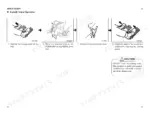 mitsubishi-fg35-variants-forklift-truck-operator-manual-99730-78100-operations-66.webp Mitsubishi FG35, FG40, FG45, FG50, FD35, FD40, FD45, FD50 forklift operation steps for inching pedal and direction lever.