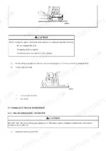 mitsubishi-fgc15n-variants-forklift-truck-operator-manual-99720-7c121-operations-114.webp Mitsubishi FGC15N-FGC33N forklift operation procedures, including starting safety, fork height, mast tilt, and inching pedal use.