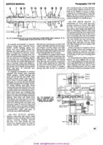 mitsubishi-mt160-variants-tractor-shop-manual-hydraulic-52.webp Mitsubishi MT160-MT300D manual: PTO drive shaft cross-section diagram and hydrostatic transmission schematic for MT180H/HD models.