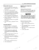 mitsubishi-pw23-pw23l-electric-walkie-service-manual-99759-7e100-procedures-28.webp Mitsubishi PW23, PW23L magnetic brake disassembly, assembly, and compression spring replacement procedures.