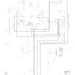 Mitsubishi PW23, PW23L electrical wiring diagram showing controller, battery disconnect, and control handle connections.