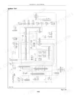 new-holland-lb75-backhoe-loader-service-manual-86618975-wiring-169.webp New Holland LB75 electrical wiring diagram showing ignition On circuit with switches, relays, connectors, and gauges.