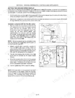new-holland-t5040-t5070-series-tractor-operator-manual-84339665-procedures-47.webp New Holland T5040, T5050, T5060, T5070 ground speed display calibration procedure using CAL/SEL button and instrument cluster.
