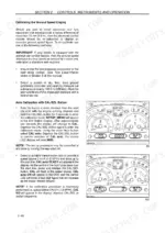 new-holland-t7030-t7060-series-tractor-operator-manual-47372707-procedures-108.webp New Holland T7030, T7040, T7050, T7060 ground speed display auto calibration procedure with instrument cluster diagrams.