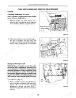 new-holland-tc25-tc29-tc33-compact-tractor-operator-manual-86588004-procedures-52.webp New Holland TC25, TC29, TC33 engine oil level check, filler cap location, and oil drain plug removal service procedures.