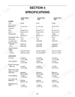 new-holland-tc25-tc29-tc33-compact-tractor-operator-manual-86588004-specs-83.webp New Holland TC25, TC29, TC33 engine specifications and fluid capacity table including bore, stroke, and valve clearance data.