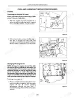 new-holland-tc25d-tc29d-tc33d-compact-tractor-operator-manual-86587311-procedures-52.webp New Holland TC25D, TC29D, TC33D engine oil level check, filler cap location, and oil drain plug removal procedures.
