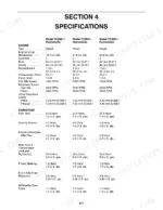 new-holland-tc25d-tc29d-tc33d-compact-tractor-operator-manual-86587311-specs-83.webp New Holland TC25D, TC29D, TC33D engine specifications and fluid capacity table for hydrostatic models.