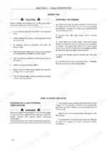 new-holland-td5010-td5050-series-tractor-operator-manual-47376882-operations-106.webp New Holland TD5010–TD5050 operator manual page detailing engine starting procedures and cold weather starting instructions.