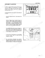 new-holland-tn75fa-tn85fa-tn95fa-tractor-operator-manual-87045591-procedures-39.webp New Holland TN75FA, TN85FA, TN95FA instrument calibration procedure, dashboard display diagram, and CAL button location.