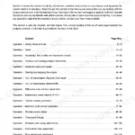 New Holland TS90, TS100, TS110, TS115 operator manual Section 2 Operation table of contents listing controls and systems.