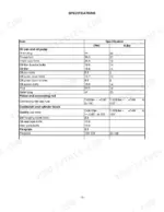 Power Solutions International PSI 2.0L, PSI 2.4L torque specification table for oil pan, piston, connecting rod, and crankshaft.
