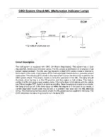 Power Solutions International PSI 2.0L, PSI 2.4L OBD system check wiring diagram for the MIL lamp and ECM circuit.