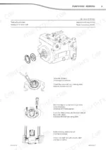 rexroth-a10vg-hydraulic-pump-repair-manual-647255en-de-procedures-11.webp Rexroth A10VG repair manual page showing procedures for removing and installing the drive shaft seal.