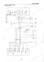 takeuchi-tb15-compact-excavator-workshop-manual-pub-1-wiring-47.webp Takeuchi TB15 electrical wiring diagram for S/N 00103-00542 showing battery, starter motor, fuse box, and engine sensors.