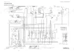 takeuchi-tb153fr-compact-excavator-workshop-manual-cj3e004-wiring-99.webp Takeuchi TB153FR hydraulic circuit diagram showing control valve, cylinders, travel motors, and relief pressure specifications.