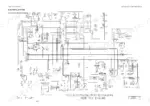 takeuchi-tb180fr-hydraulic-excavator-service-manual-cl5e002-wiring-106.webp Takeuchi TB180FR electrical wiring diagram for TNV engine, showing controller, relays, fuses, and machine configuration components.