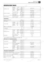 takeuchi-tb216-mini-excavator-service-manual-cc6e001-specs-18.webp Takeuchi TB216 service manual specification tables for operating mass, performance, and machine dimensions.