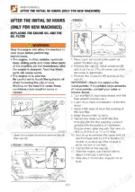 takeuchi-tb228-tb235-tb250-mini-excavator-operator-manual-ag7e017-procedures-143.webp Takeuchi TB228, TB235, TB250 maintenance procedure for replacing engine oil and oil filter with diagrams and steps.