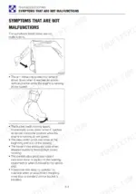 takeuchi-tb228-tb235-tb250-mini-excavator-operator-manual-ag7e017-troubleshooting-188.webp Takeuchi TB228, TB235, TB250 troubleshooting guide for symptoms that are not malfunctions, including arm and bucket speed.