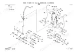 takeuchi-tb230-mini-excavator-parts-catalog-be8z000-0-b-chassis-parts-18.webp Takeuchi TB230 exploded view diagram of the arm assembly, including hydraulic hoses, pins, bushings, and linkage components.