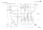 takeuchi-tb235-mini-excavator-service-manual-cg7e004-hydraulic-39.webp Takeuchi TB235 hydraulic circuit diagram showing angle blade, main pump, control valve, and relief pressure specifications.
