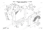 takeuchi-tb280fr-hydraulic-excavator-parts-catalog-bl9z000-0-c-engine-parts-76.webp Takeuchi TB280FR exploded view of engine radiator, cooling fan shroud, and mounting hardware components.