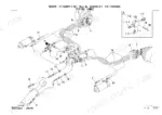 takeuchi-tb280fr-hydraulic-excavator-parts-catalog-bl9z000-0-c-hydraulic-parts-38.webp Takeuchi TB280FR lower hydraulic piping exploded view diagram showing hoses, fittings, and valve block assembly.