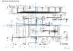 takeuchi-tb280fr-hydraulic-excavator-service-manual-cl9e002-wiring-49.webp Takeuchi TB280FR electrical circuit diagram showing ECU, main controller, sensors, relays, and fuse box wiring connections.