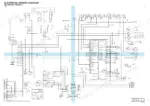 takeuchi-tb285-hydraulic-excavator-service-manual-cm1e006-wiring-59.webp Takeuchi TB285 electrical wiring diagram showing E-ECU, controller, proportional amp, and engine sensors for serial 18500002-185000778.