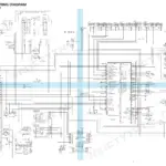 Takeuchi TB285 electrical wiring diagram showing E-ECU, controller, proportional amp, and engine sensors for serial 18500002-185000778.