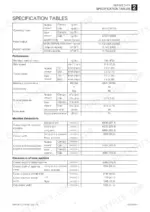 takeuchi-tb290-hydraulic-excavator-service-manual-cm0e006-specs-17.webp Takeuchi TB290 service manual specification tables for operating mass, performance, machine dimensions, and base machine dimensions.