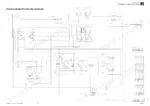 takeuchi-tl8-track-loader-service-manual-cu8e000-wiring-34.webp Takeuchi TL8 hydraulic circuit diagram for models with a selector valve, including component list and pressure specifications.