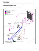 terex-pt-100-forestry-rubber-track-loader-service-manual-2085-249-wiring-14.webp Terex PT-100 FORESTRY hydraulic auxiliary circuit diagram showing loader valve, pump, solenoids, and return lines.