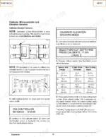 terex-rs-800-reclaimer-stabilizer-service-manual-a08315-e02-procedures-112.webp Terex RS-800 calibration procedure for elevation sensors and microcontroller, including sensor arm length and cut depth table.