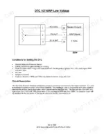 utilev-2-2l-mazda-engine-lpg-fuel-system-parts-service-manual-76001979-error-codes-93.webp Utilev 2.2L Mazda Engine DTC 107 MAP sensor wiring diagram, circuit description, and fault conditions for low voltage error.