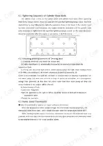 utilev-a490bpg-diesel-engine-service-manual-76502232-torque-16.webp Utilev A490BPG cylinder head bolt tightening sequence diagram, driving belt adjustment, and thermostat temperature specs.