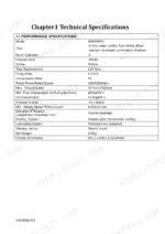 utilev-nb485bpg-diesel-engine-service-manual-n76502233-specs-3.webp Utilev NB485BPG engine performance specifications table including bore, stroke, displacement, and power ratings.