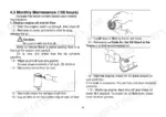 utilev-ut15p-variants-internal-combustion-counterbalanced-forklift-truck-operator-manual-76000363-procedures-48.webp Utilev UT15P-UT35P monthly maintenance procedure for changing engine oil and oil filter with illustrated removal steps.