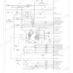 Utilev UT25P to UT30C Series electrical wiring schematic for Yanmar 2.6L and 3.3L diesel engines.