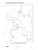 utilev-ut50-ut60-ut70-internal-combustion-counterbalanced-forklift-truck-service-manual-76500014-hydraulic-47.webp Utilev UT50P, UT60P, UT70P hydraulic system schematic showing pumps, control valve, steering, lift, and tilt cylinders.