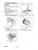 utilev-ut50-ut60-ut70-internal-combustion-counterbalanced-forklift-truck-service-manual-76500014-procedures-19.webp Utilev UT50P, UT60P, UT70P drive axle assembly removal and installation procedure diagrams.