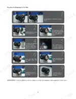 utilev-ut80-100p-internal-combustion-counterbalanced-forklift-truck-service-manual-76501365-procedures-10.webp Utilev UT80-100P DSL air filter replacement procedure with 9-step photo guide for removing and installing filter elements.