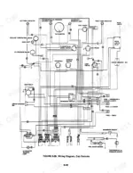 versatile-500-tractor-service-manual-40050010-wiring-356.webp Versatile 500 wiring diagram for cab console, including gauges, switches, relays, fuses, and warning lamps.