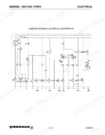 vibromax-1105-1106-1405-1805-single-drum-roller-service-manual-sm95005-wiring-56.webp Vibromax 1105, 1106, 1405, 1805 electrical schematic diagram showing relays, fuses, switches, and starter motor connections.