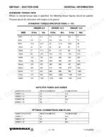 vibromax-752-tandem-drum-roller-service-manual-sm70501-torque-16.webp Vibromax 752 standard torque specifications table for bolts, nuts for tubes, hoses, and fittings in ft-lbs and Nm.