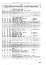 zetor-proxima-power-90-proxima-power-100-proxima-power-110-proxima-power-120-tractor-parts-catalog-engine-parts-28.webp Zetor Proxima Power 90-120 parts list table for engine crankcase components, including bolts, gaskets, and thrust bearings.